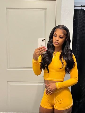 Yellow Havingitco Loungewear